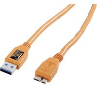Tether Tools TetherPro USB 3.0 A/Micro B 4,6m orange