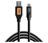 Tether Tools TetherPro USB 3.0 to USB-C 4,6m noir | ✅ 10% de réduction