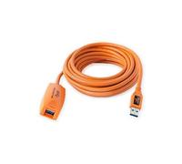 tetherpro usb 3.0 active extension 5m orange