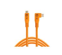TETHER TOOLS Optima Câble USB-C 10G Droit à Coudé 1.8m Orange