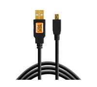 TetherTools TetherPro USB 2.0 vers Mini-B 5-PIN 4.6m HV noir