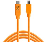 TetherTools TetherPro USB-C Vers Mini-B 5 Broches 4,6 M Orange | ✅Prix compétitifs