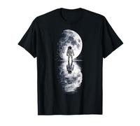 Tethys Moon Astronaute Portrait Illustration Graphique T-Shirt