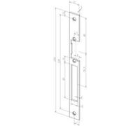 Têtière de gâches à larder S967 acier inoxydable - EFF EFF - 6445351 G