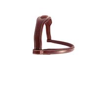 Têtière équitation bride complète Silver Crown Doha Marron Full
