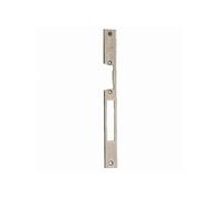 Têtière longue HZ Acier inox S 967 EFF EFF pour gâche électrique 44535-01 - double empenage réversible - 06445351