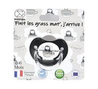 Tétine Bébé à Offrir en Cadeaux pour Annoncer votre Grossesse - Idée Original pour Femme Enceinte - Sucette 0-6 mois - Normes Françaises & Européennes - Cadeau Naissance