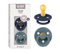 Bibs - Lot de 2 sucettes Bibs Colour Taille 2 - Deep Space / Petrol