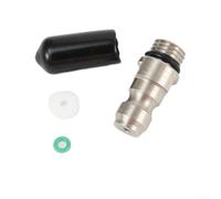 Tétine de remplissage rapide mâle de 8 mm en acier inoxydable type Foster nominale 300 bar 4500 psi comprend un bouchon anti-poussière et un joint pour valve de remplissage HPA N2 (type de noyau de