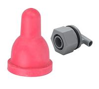 Tétine de Seau d'alimentation en Lait pour bétail, 1 Ensemble, en Caoutchouc de qualité Alimentaire, Souple et Pliable, Valve d'alimentation intermittente en Lait pour bovins, (Sucette Mouton