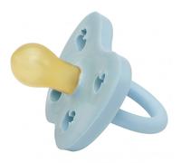 Tétine physiologique caoutchouc naturel bleu 0/3M(50/60)