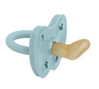 Tétine Physiologique Caoutchouc Naturel Bleu Clair 0/3M(50/60)