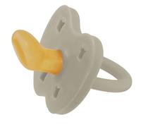 HEVEA Lot de 2 tétines orthodontiques en caoutchouc naturel pour nouveau-né de 0 mois et plus - Design hygiénique en une pièce pour les nouveau-nés aux tout-petits, sans BPA, douces et durables