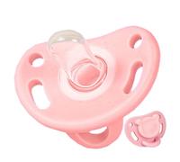 Tétine pour bébé allaité, tétine pour tout-petit, tétine MAM Comfort avec étui de transport, tétines semblables à la poitrine pour bébés, garçons et filles, fêtes prénatales