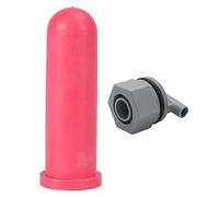 Tétine pour bétail, Seau d'alimentation pour Lait, Mamelon, Valve en Caoutchouc, Fournitures d'alimentation pour Animaux de Ferme, pour bétail, Mouton, Cheval, âne, 1 Ensemble (Sucette Veau
