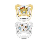 Tétine Prevent Bouclier Mariposa T-2 6-18 mois Jaune
