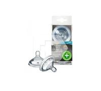 Tétine Tommee silicone moyen débit 2 pcs