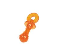 Nobby TPR Spiky Tétine Jouet pour Chien Orange 10 cm