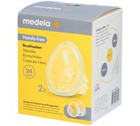 Medela – Téterelles mains libres M 24 mm – Lot de 2 – Sans BPA