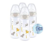 Tétines pour biberons NUK Perfect Match, 0+ mois, S’adapte au palais de bébé, Évent anti-coliques, Sans BPA, TÉTINE S en silicone pour biberons, 2 pièces