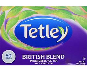 Tetley British Blend Premium Black Tea 80 ct by Tetley [Foods]