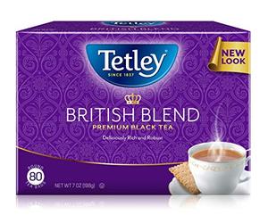 Tetley British Blend Premium Black, Tea Bags, 80 ct