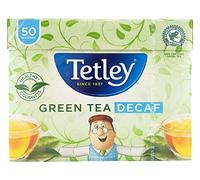 Tetley Green Tea Decaf - 50 Tea Bags (1 box)