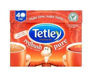 Tetley Redbush Tea Bags Lot de 40 sachets de thé 100 g