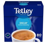 Tetley – Sacs de thé décaféiné – 80 par paquet