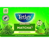 Tetley Tea Matcha Natural 1 Pack (20 sachets de thé)