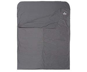 TETON Sports Mammoth Cotton Sleeping Bag Liner; A Clean Sheet Set Anywhere You Go; Perfect for Travel, Camping, and Anytime You’re Away from Home Overnight; Machine Washable