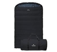 TETON Sports Sac de Couchage Unisexe, Anthracite (Doublure en Polyester Bleu), Mammoth 20F