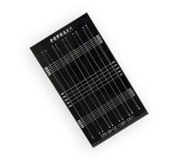 tetotak Modèle de découpe pour fronde plate - Pour bricolage - Pour compétition professionnelle - Outil de chasse en plein air - Accessoires de coupe (cône sans cadre 20-12, longueur 200-250 mm)