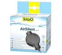Tetra AirSilent Maxi Pompe à air silencieuse pour aquarium - Kit complet avec pierre de déclenchement - Convient pour l'oxygène des aquariums de 40 à 80 l - Noir