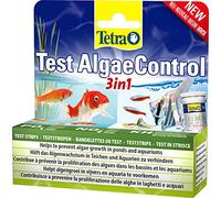 Tetra AlgaeControl Test 3 en 1 - Test d'eau pour vérifier les principaux paramètres d'algues dans l'étang ou l'aquarium, 1 boîte (25 bandelettes de test)
