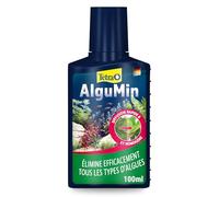 Tetra AlguMin 100ml | Réduit les algues | Action efficace contre algues indésirables | Pour aquariums d'eau douce