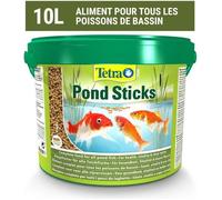 TETRA Aliment complet stick - Tetra Pond Sticks - 10 L - Pour poisson de bassin
