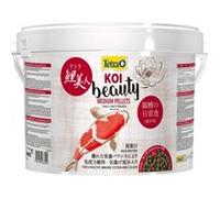 Tetra - Aliment en Boulettes Koi Beauty Medium Pellets pour Carpe Koï - 10L