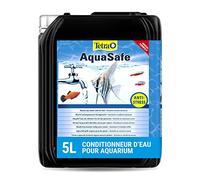 TETRA AquaSafe - Conditionneur d'Eau Naturel pour Poissons tropicaux -Agit en 5 mn - Eau Douce et Eau de Mer - Anti-Chlore - 5 L