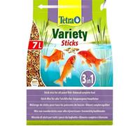 Tetra Bâtonnets Variés Pour Poissons Pond, Mélange Pour Tous Poissons De Bassin, 7 Litres - T454