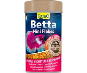Tetra Betta Aliment Poissons Combattants 100 ml | Aliment complet pour poissons combattants | Favorise couleurs, vitalité et bonne santé