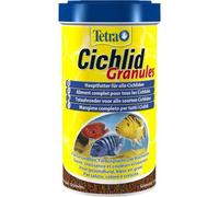 Tetra Cichlid Granules - Mélange d'aliments principaux avec 2 granulés différents pour cichlidés de taille moyenne, boîte de 500 ml