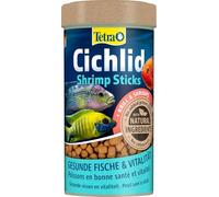 Tetra Nourriture pour cichlidés Bâtonnets – riche en crevettes – 250 ml
