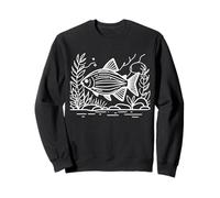 Tétra du Congo Linéaire Aquariophile Sweatshirt
