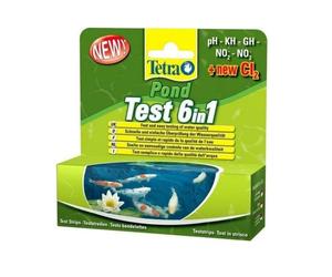 Tetra Étang Test Bande 6 IN 1 [ Sng ] 25 Essais