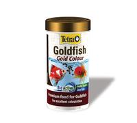 Tetra Fish Food Goldfish Gold Colour Fish Food, Premium Fish Food with Colour Enhancers for All Goldfish, 250 ml (75 g)