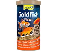 Tetra – Aliment complet en flocons – Pour poissons rouges et d'eau froide – Couvercle doseur – 1 L