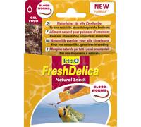 TETRA-FreshDelica Blood-Worms Natural Snack - TETRA - 16x3g (48g total)