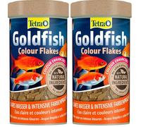 TETRA Goldfish Colour - Aliment Complet en Flocons pour Poisson Rouge - 250ml (Lot de 2)