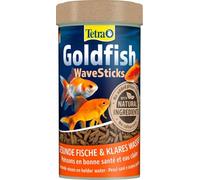 Tetra Aliment pour poissons Goldfish Wave Sticks en ver pour poissons rouges d'eau froide 250 ml